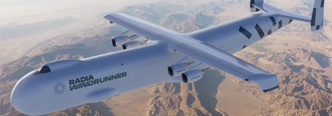 طرح بزرگ‌ترین هواپیمای جهان به نمایش گذاشته شد؛ ۱۰۸ متر طول با امکان حمل ۷۲ تن بار