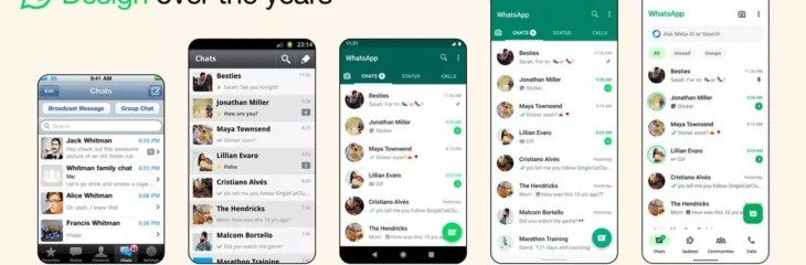 به‌روزرسانی جدید واتس‌اپ ظاهر جدیدی را برای این اپ به ارمغان می‌آورد