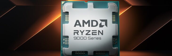 AMD از پردازنده‌های دسکتاپ رایزن ۹۰۰۰ با معماری Zen 5 رونمایی کرد