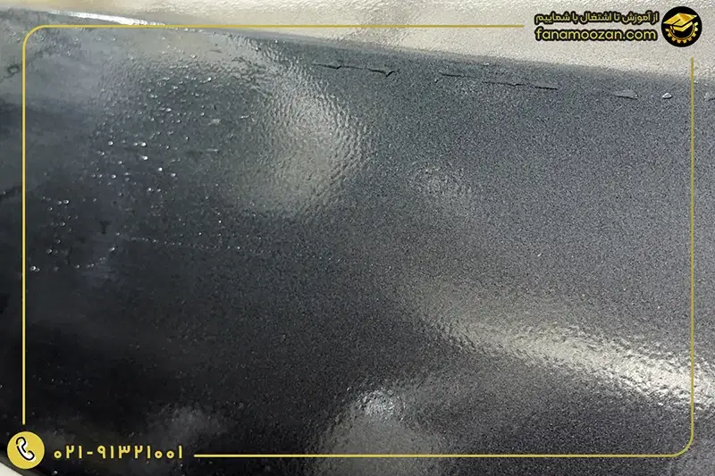 مراحل عملی پولیش کاری ماشین