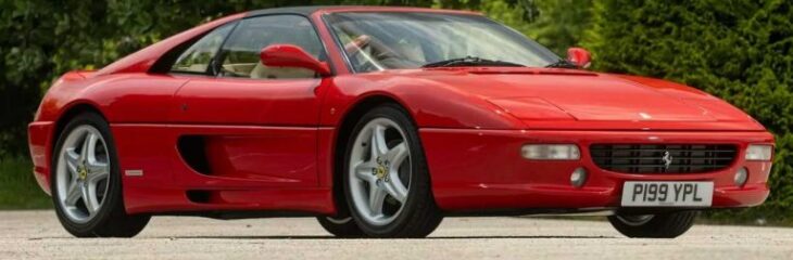 فروش فراری F355 مدل 1996 جرمی کلارکسون با قیمت 300 هزار دلار!