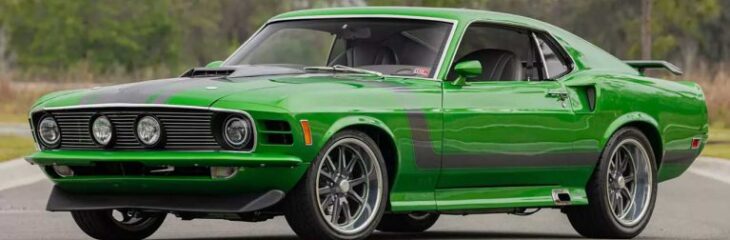 بازتولید فورد موستانگ مک‌وان 1970 با پیشرانه V8 کایوت جدید!
