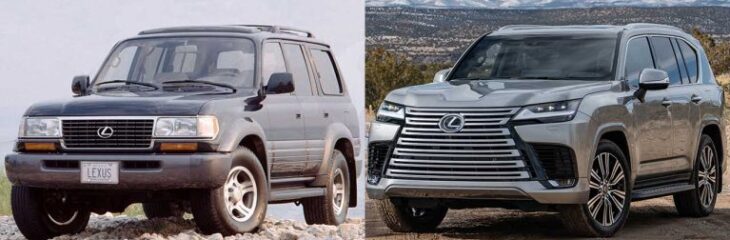 لکسوس LX سی‌ساله شد، برادر لوکس لندکروزر و رقیب ژاپنی رنجروور