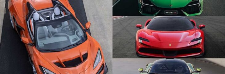مقایسه کوروت ZR1X با سوپراسپرت‌های هیبرید فراری، لامبورگینی و آستون‌مارتین