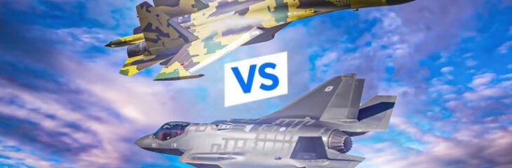 مقایسه سوخو 35 با اف 35؛ پنهان‌کاری F35 یا مانورپذیری Su35؟