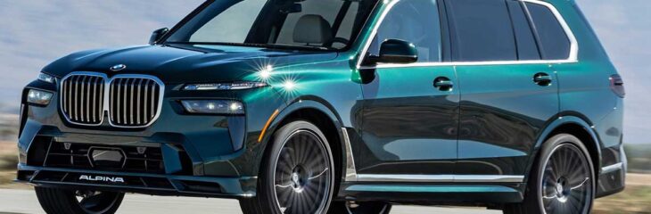 پشت فرمان آلپینا XB7 مدل 2025، شاسی‌بلند بزرگ، لوکس و زیبا
