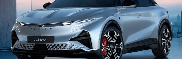 آلپین A590، شاسی‌بلند برقی لوکس برای رقابت با پورشه کاین ساخته می‌شود
