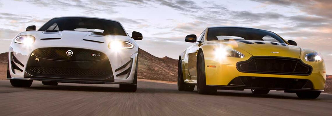 خودروهای عضلانی بریتانیایی! از آستونمارتین ونتیج تا جگوار XK
