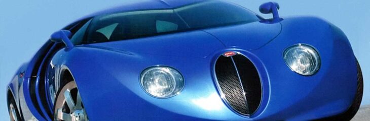 کانسپت مخفی بوگاتی با طراحی عجیب و پیشرانه 18 سیلندر!