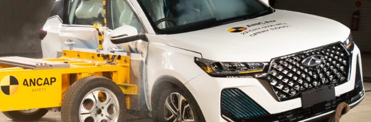 نتایج تست تصادف چری تیگو 7 و تیگو 8 با استاندارد اروپا