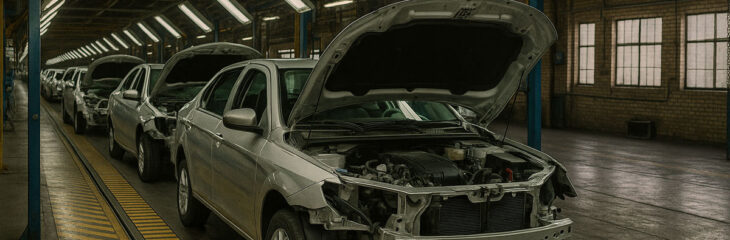 رکود تاریخی در صنعت خودرو ایران؛ سقوط بی‌سابقه شاخص شامخ خردادماه