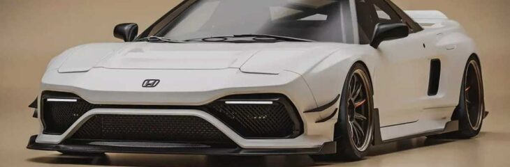 نسل اول هوندا NSX با کیت بدنه جدید ظاهر مدرن پیدا می‌کند