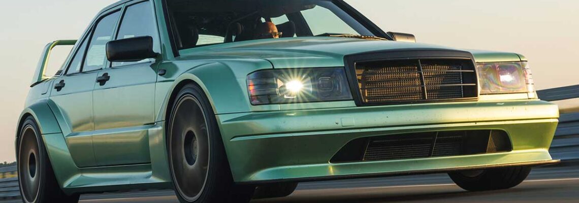 رانندگی با HWA Evo، بازتولید مرسدس 190E Evo II افسانهای