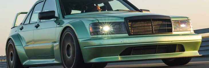 رانندگی با HWA Evo، بازتولید مرسدس 190E Evo II افسانه‌ای