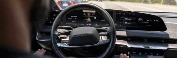 فناوری تمام خودران برای لوسید ایر راننده را به مسافر تبدیل می‌کند!