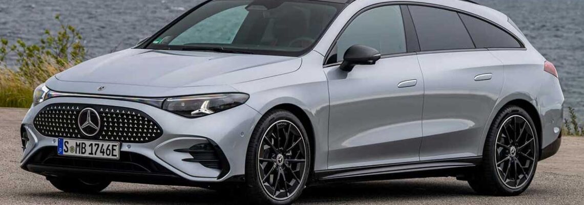 معرفی نسل جدید مرسدس CLA شوتینگ بریک، اولین استیشن برقی بنز