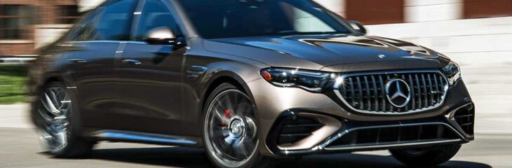 رانندگی با مرسدس E53، قدرتمند و سریع با پیشرانه پلاگین‌هیبریدی شش سیلندر