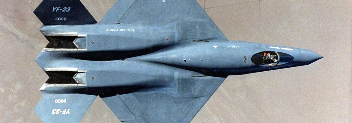 یادی از نورثروپ YF-23، جنگندهای برتر از F-22 که انتخاب نشد
