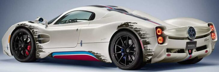 سفارش پاگانی یوتوپیا با طرح خراشیدگی رنگ بدنه!