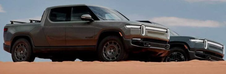 معرفی ریویان R1T و R1S کواد با چهار موتور و 1025 اسب بخار قدرت