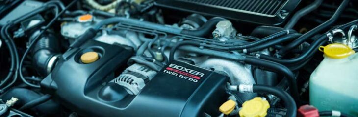 پیشرانه چهار سیلندر تخت توئین توربو، شاهکار سوبارو برای  تاخیر توربوشارژر