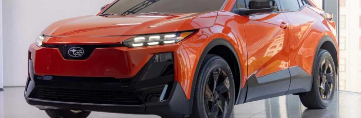 معرفی سوبارو آنچارتد، شاسی‌بلند برقی جدید بر پایه تویوتا C-HR