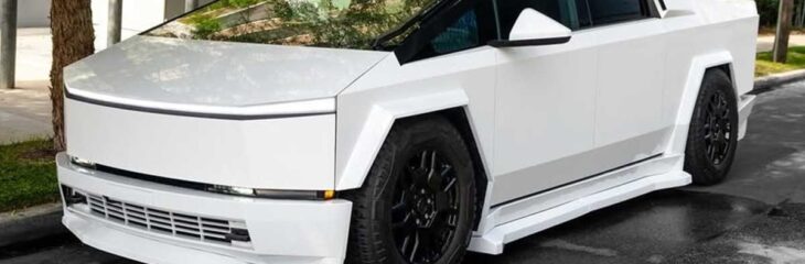 معرفی کیت بدنه عجیب برای تسلا سایبرتراک!