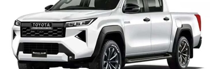 طراحی نسل جدید تویوتا هایلوکس لو رفت