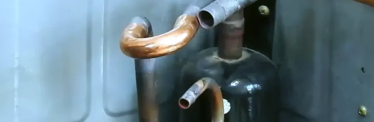 نحوه حذف و تعویض شیر چهار راهه در کولر گازی