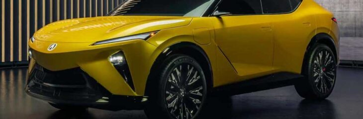 معرفی آکورا RSX، پیشنمایش شاسیبلند برقی با طراحی جذاب