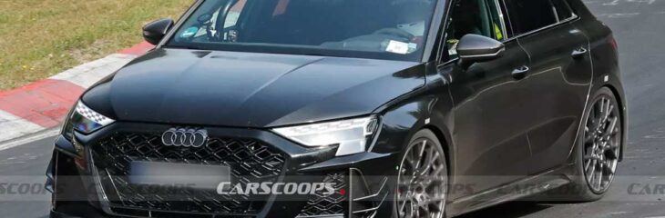 آئودی RS3 GT در راه است، قویترین هاچبک جهان و خداحافظی با موتور پنج سیلندر