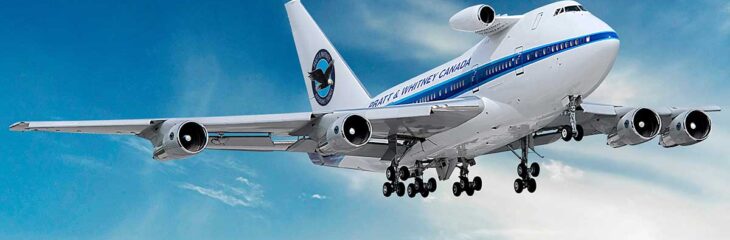 بوئینگ 747 پنج موتوره، هواپیمای عجیبی که برای هدفی خاص استفاده می‌شود