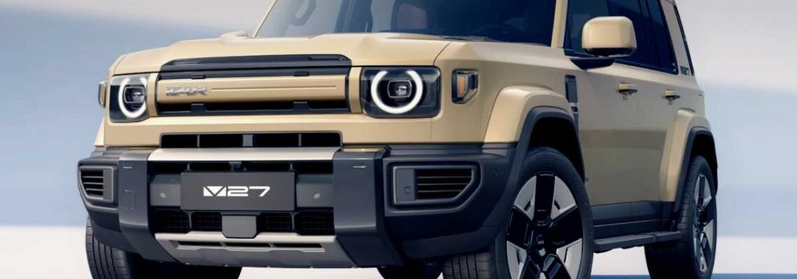 معرفی چری آیکار V27، رقیب چینی جدیدی برای لندکروزر با طراحی دیفندر!
