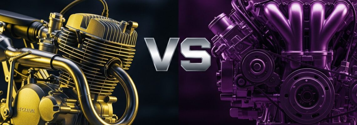 تفاوت موتور دو زمانه و چهار زمانه چیست؟ راهنمایی ساده برای عموم