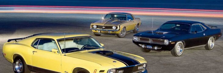 نبرد جذاب عضلانی‌های 1970، باراکودا، موستانگ و کامارو