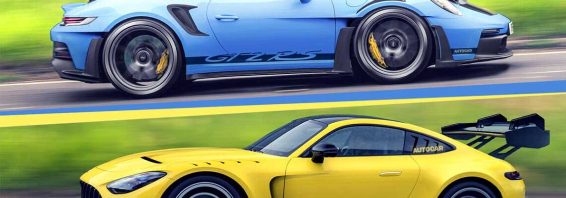 پورشه 911 GT2 RS و مرسدس AMG بلک سریز جدید برای نبردی تازه آماده می‌شوند