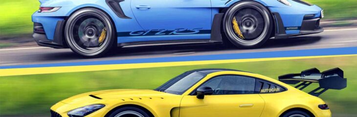 پورشه 911 GT2 RS و مرسدس AMG بلک سریز جدید برای نبردی تازه آماده میشوند
