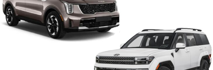 کیا سورنتو جدید یا هیوندای سانتافه 2025؛ مقایسه وارداتی های کره ای