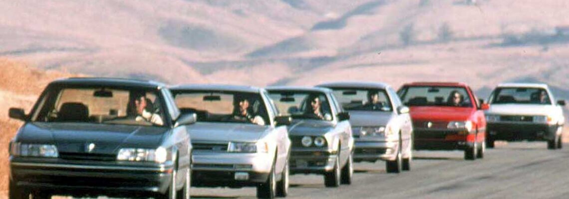 یادی از گذشته، نبرد سدانهای اسپرت سال 1989، از پژو 405 تا نیسان ماکسیما