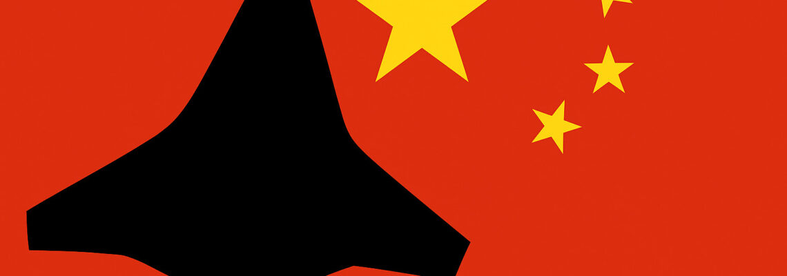 جنگنده مخفی کار تازه چین در آسمان رویت شد