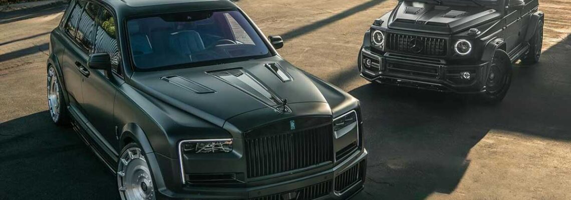 یک تیونینگ برای دو شاسیبلند لوکس، مرسدس G63 یا رولزرویس کالینان؟