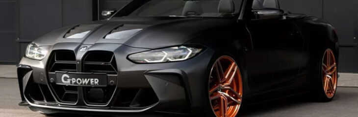 معرفی بی‌ام‌و M4 کانورتیبل G پاور، موشک روباز ۷۰۰ اسب بخار