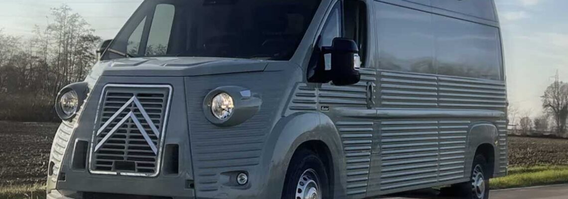 بازگشت ون خاطره‌انگیز سیتروئن تایپ H به شکل برقی