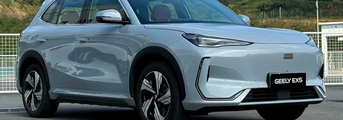 ورود رسمی جیلی به بازار اروپا با عرضه شاسی‌بلند برقی EX5