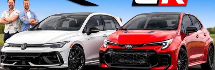 درگ هاچبکهای داغ از ژاپن و آلمان، GR کرولا در برابر گلف R