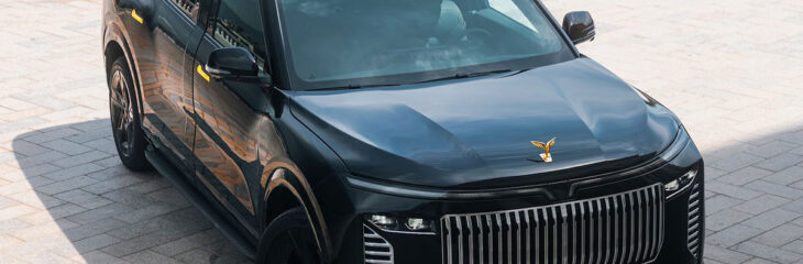 معرفی شاسی‌بلند ضدگلوله وین‌فست با روکش طلا و بدنه ضد نارنجک!