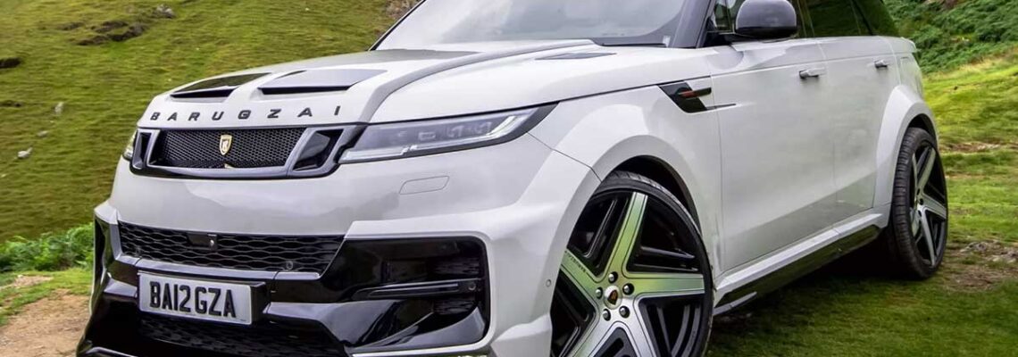 تبدیل رنجروور اسپرت به دایناسور با کیت بدنه عجیب!