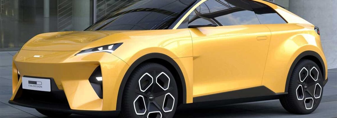 معرفی فولکسواگن EVX، شاسیبلند دودر برقی با طراحی ایتالدیزاین