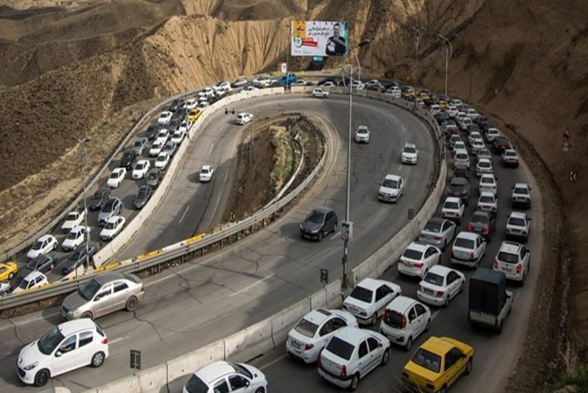 تردد از جاده چالوس ممنوع شد