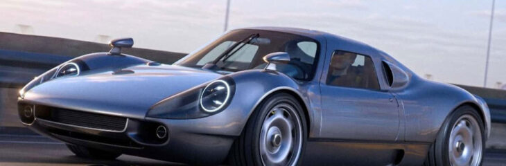 احیای پورشه ۹۰۴ افسانه‌ای با پیشرانه هشت سیلندر کاسورث